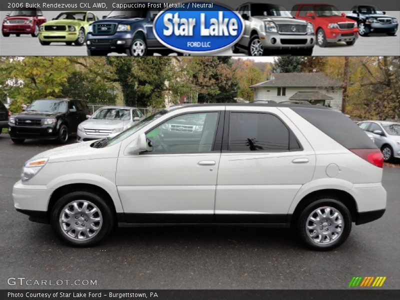 Cappuccino Frost Metallic / Neutral 2006 Buick Rendezvous CXL AWD