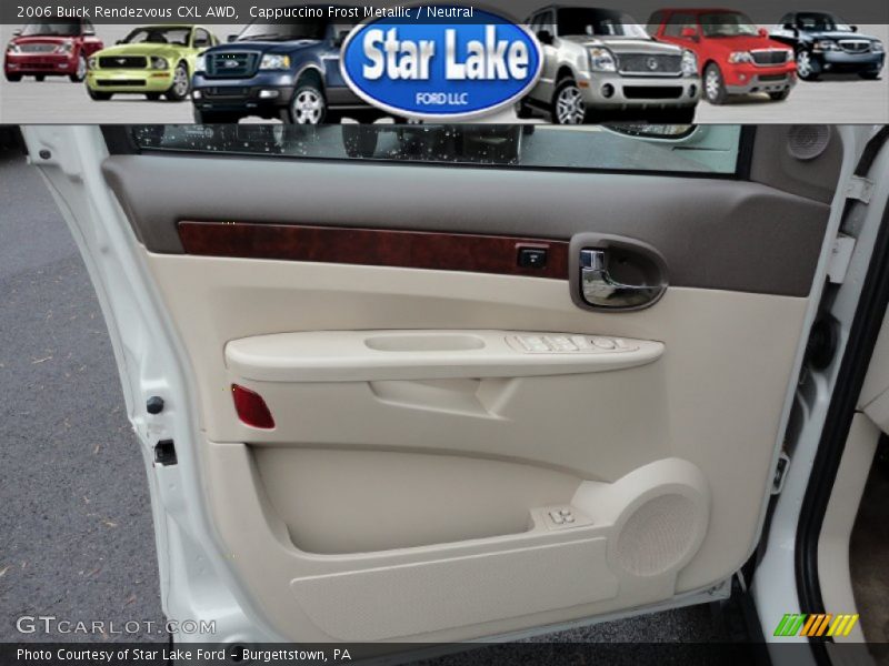 Cappuccino Frost Metallic / Neutral 2006 Buick Rendezvous CXL AWD