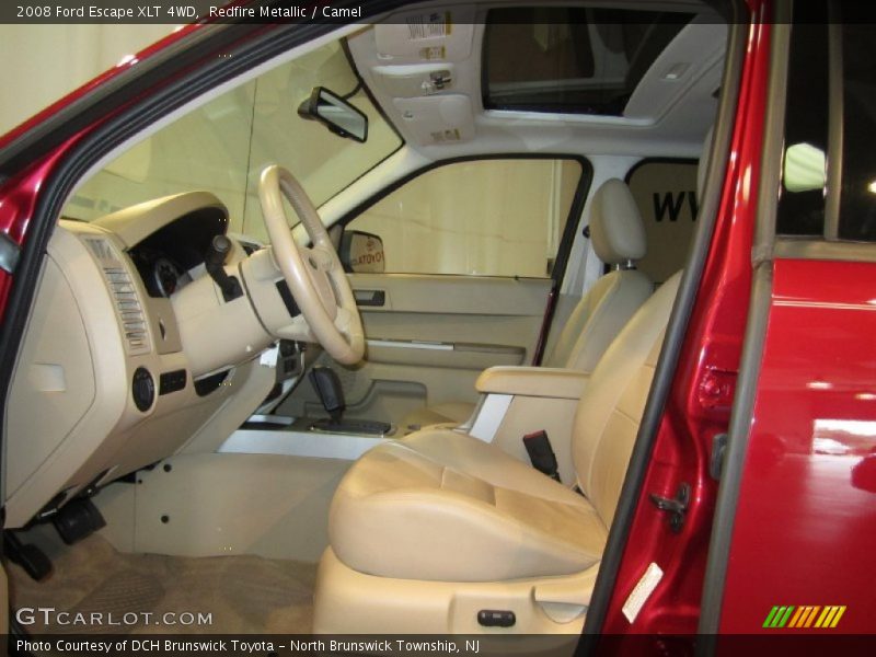 Redfire Metallic / Camel 2008 Ford Escape XLT 4WD
