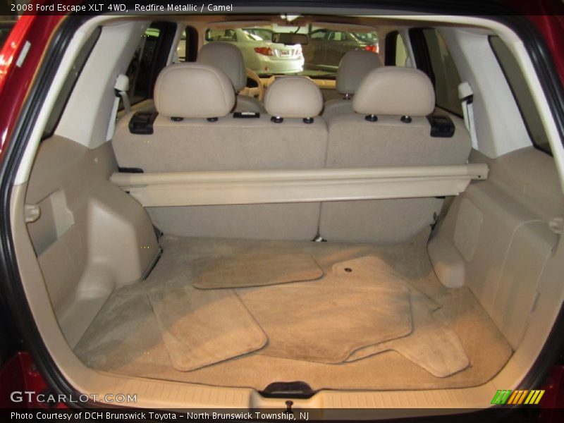 Redfire Metallic / Camel 2008 Ford Escape XLT 4WD
