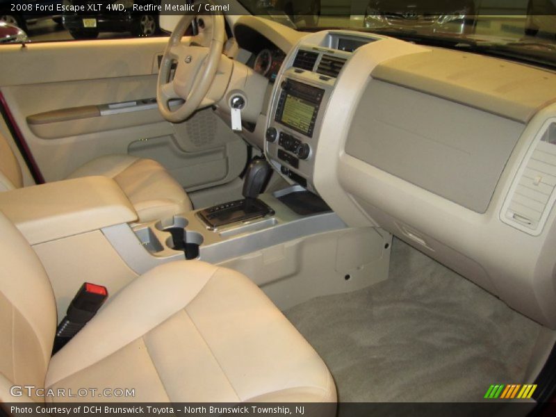 Redfire Metallic / Camel 2008 Ford Escape XLT 4WD