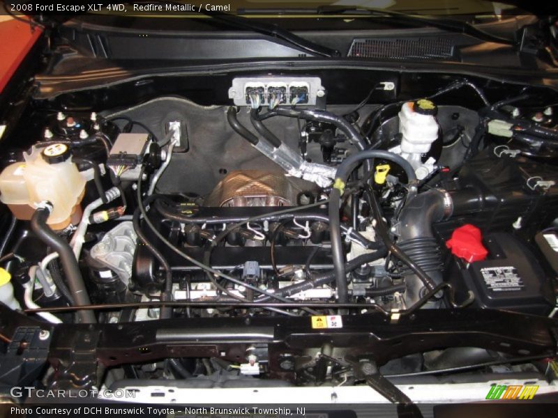 Redfire Metallic / Camel 2008 Ford Escape XLT 4WD