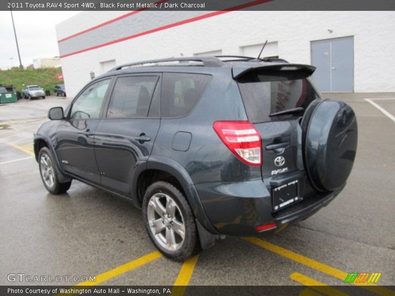 Black Forest Metallic / Dark Charcoal 2011 Toyota RAV4 Sport 4WD