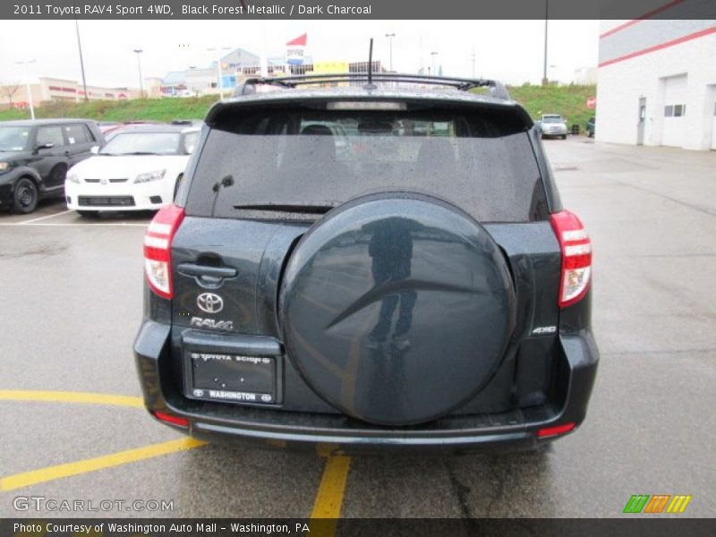 Black Forest Metallic / Dark Charcoal 2011 Toyota RAV4 Sport 4WD