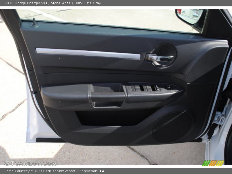Stone White / Dark Slate Gray 2010 Dodge Charger SXT