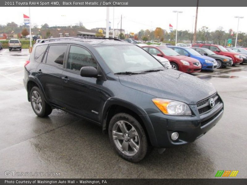 Black Forest Metallic / Dark Charcoal 2011 Toyota RAV4 Sport 4WD
