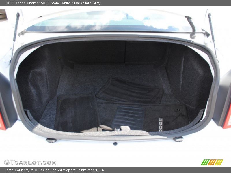 Stone White / Dark Slate Gray 2010 Dodge Charger SXT