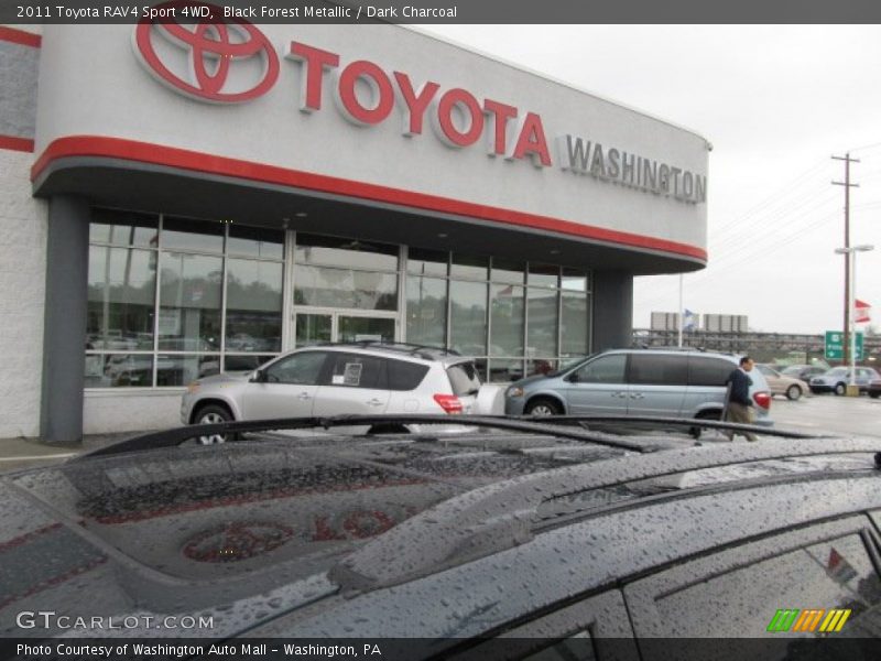 Black Forest Metallic / Dark Charcoal 2011 Toyota RAV4 Sport 4WD