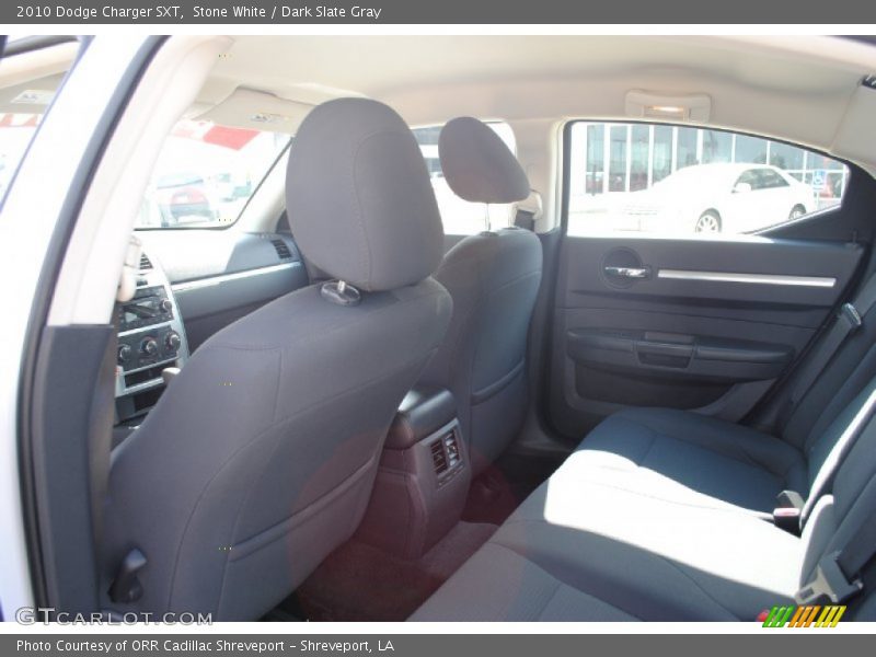 Stone White / Dark Slate Gray 2010 Dodge Charger SXT