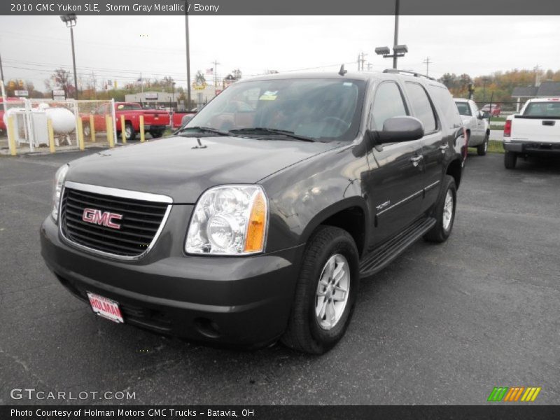 Storm Gray Metallic / Ebony 2010 GMC Yukon SLE