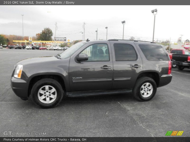 Storm Gray Metallic / Ebony 2010 GMC Yukon SLE