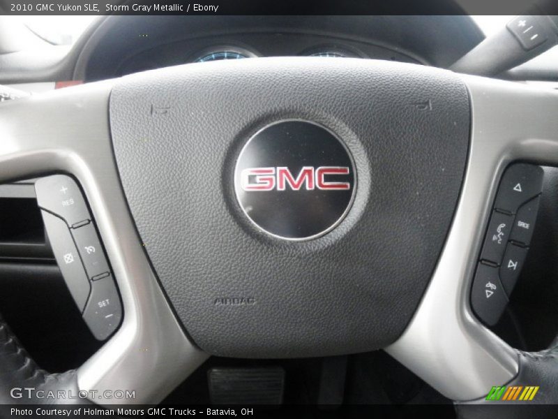 Storm Gray Metallic / Ebony 2010 GMC Yukon SLE