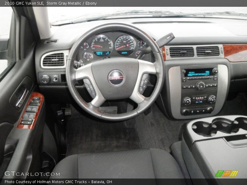 Storm Gray Metallic / Ebony 2010 GMC Yukon SLE