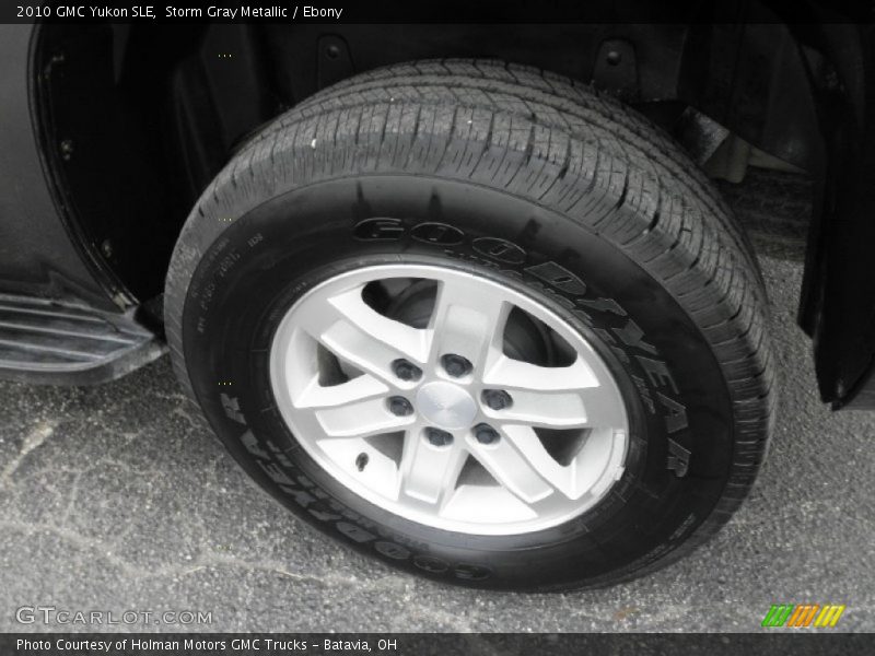 Storm Gray Metallic / Ebony 2010 GMC Yukon SLE