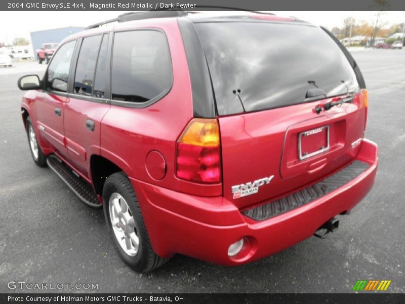 Magnetic Red Metallic / Dark Pewter 2004 GMC Envoy SLE 4x4