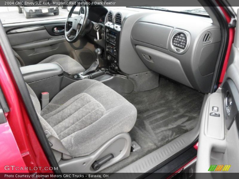 Magnetic Red Metallic / Dark Pewter 2004 GMC Envoy SLE 4x4