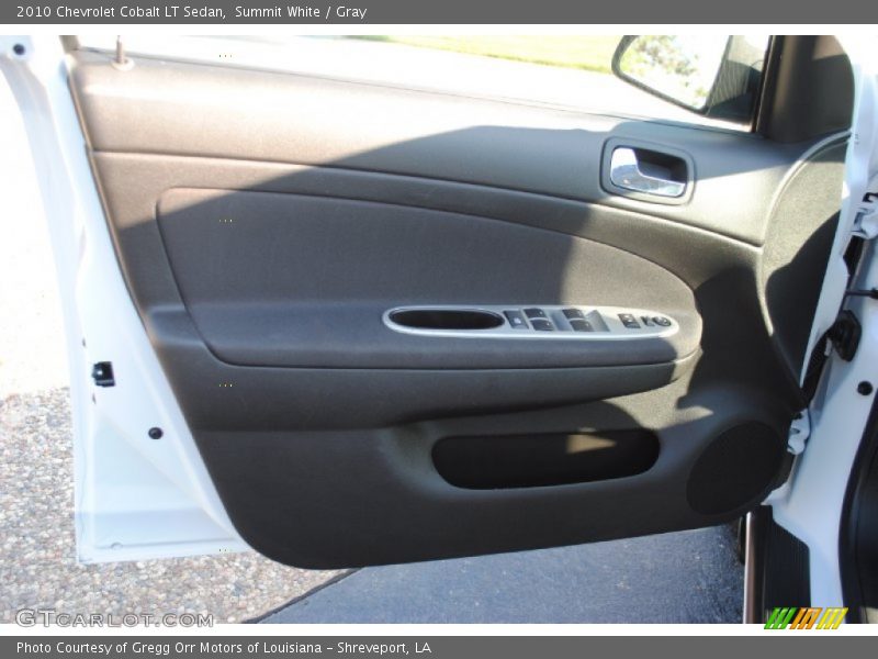 Summit White / Gray 2010 Chevrolet Cobalt LT Sedan