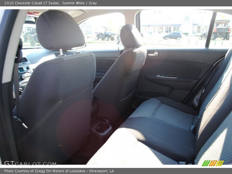 Summit White / Gray 2010 Chevrolet Cobalt LT Sedan