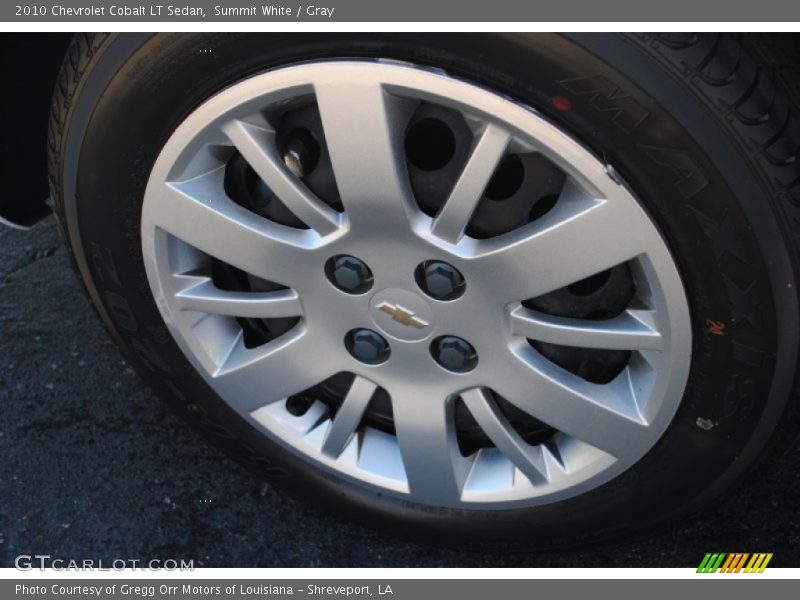 Summit White / Gray 2010 Chevrolet Cobalt LT Sedan