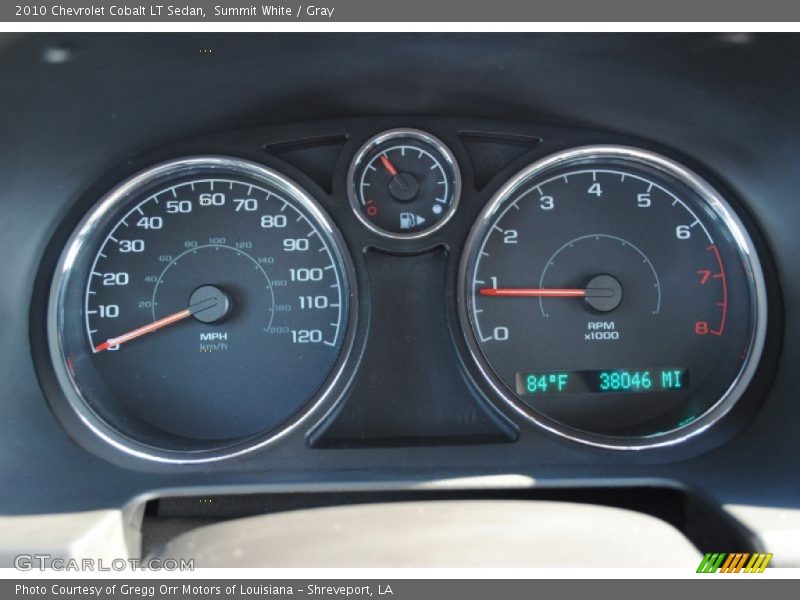 Summit White / Gray 2010 Chevrolet Cobalt LT Sedan