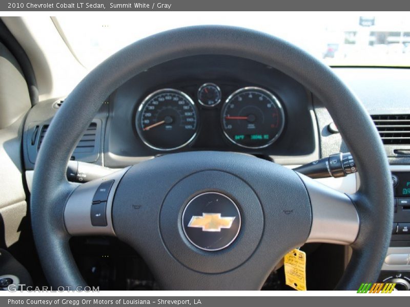 Summit White / Gray 2010 Chevrolet Cobalt LT Sedan