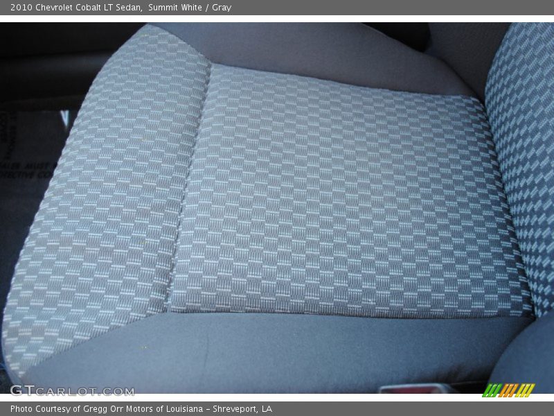 Summit White / Gray 2010 Chevrolet Cobalt LT Sedan