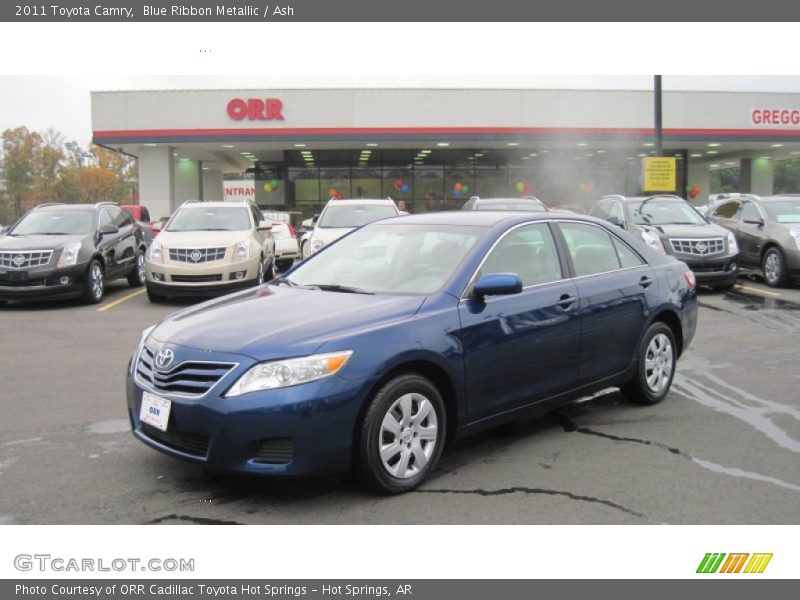 Blue Ribbon Metallic / Ash 2011 Toyota Camry