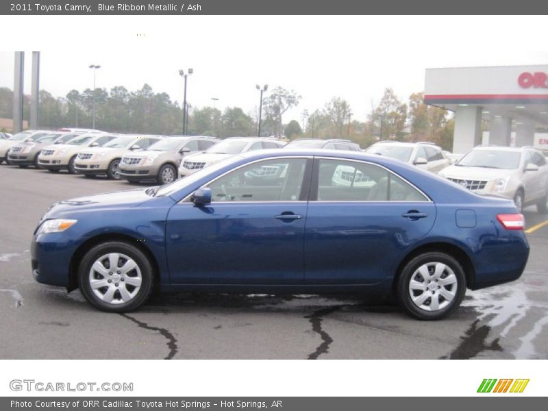 Blue Ribbon Metallic / Ash 2011 Toyota Camry