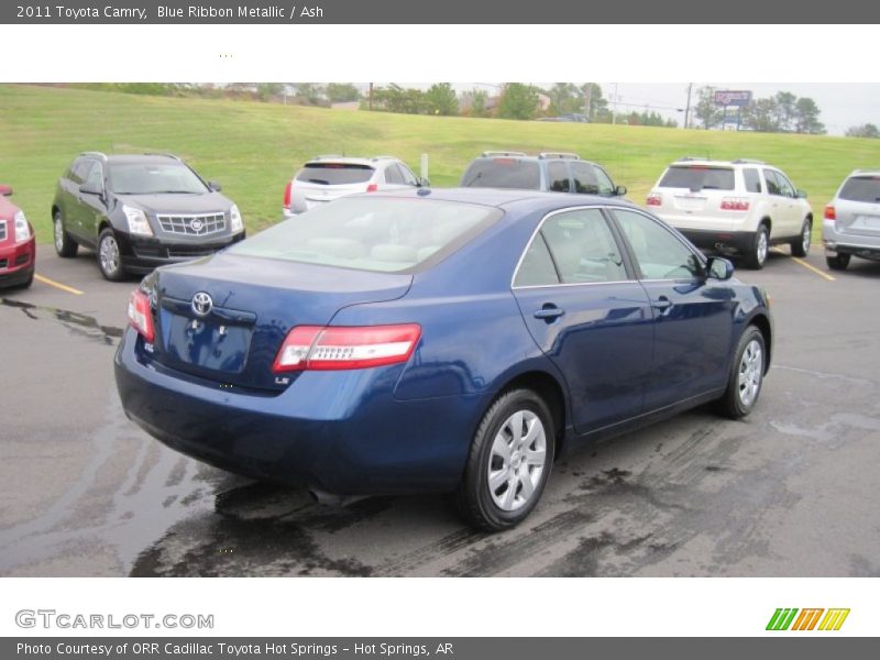 Blue Ribbon Metallic / Ash 2011 Toyota Camry