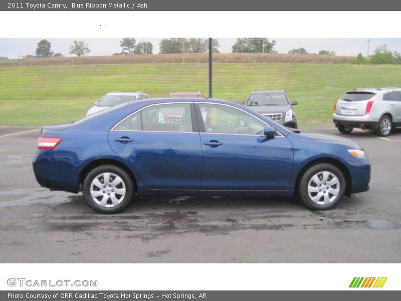 Blue Ribbon Metallic / Ash 2011 Toyota Camry