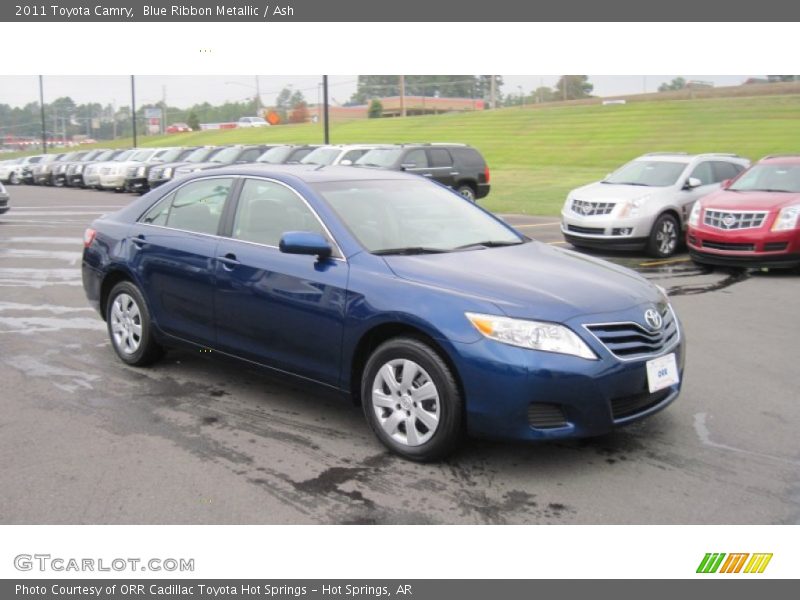 Blue Ribbon Metallic / Ash 2011 Toyota Camry