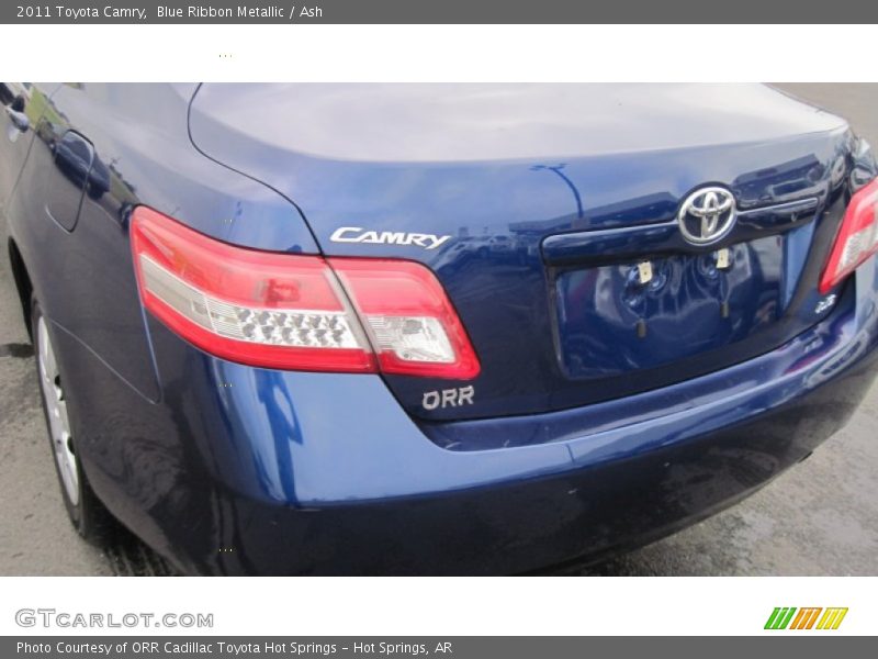 Blue Ribbon Metallic / Ash 2011 Toyota Camry
