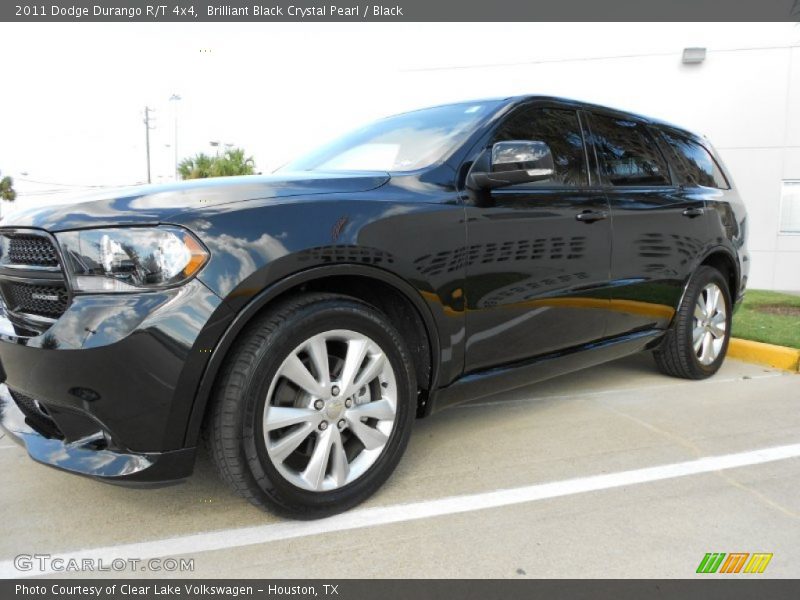 Brilliant Black Crystal Pearl / Black 2011 Dodge Durango R/T 4x4