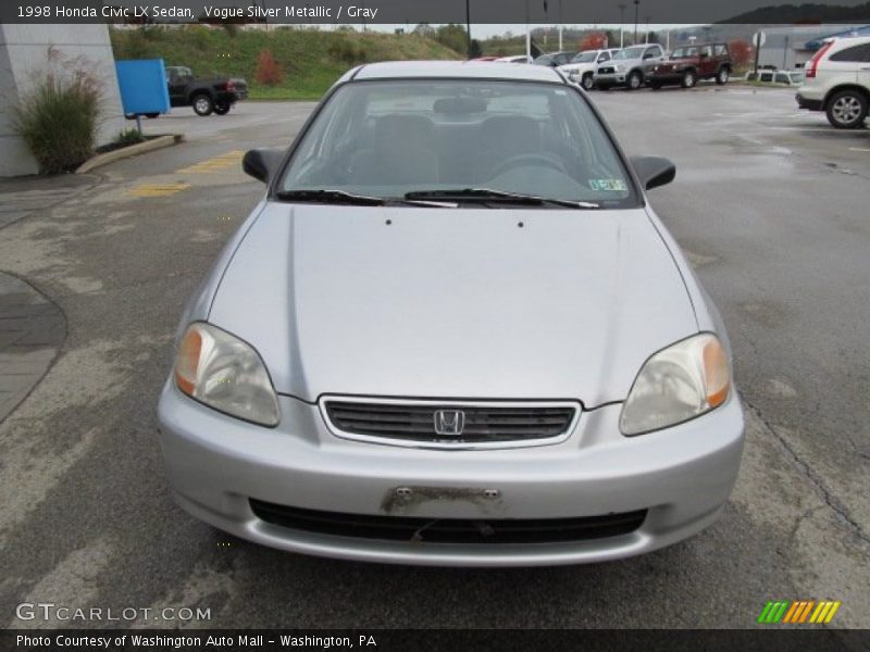 Vogue Silver Metallic / Gray 1998 Honda Civic LX Sedan