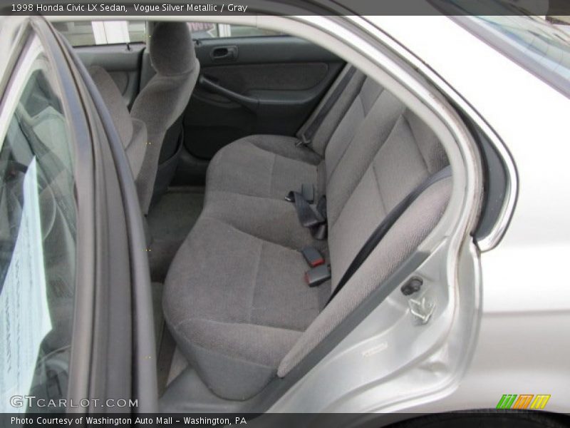 Vogue Silver Metallic / Gray 1998 Honda Civic LX Sedan