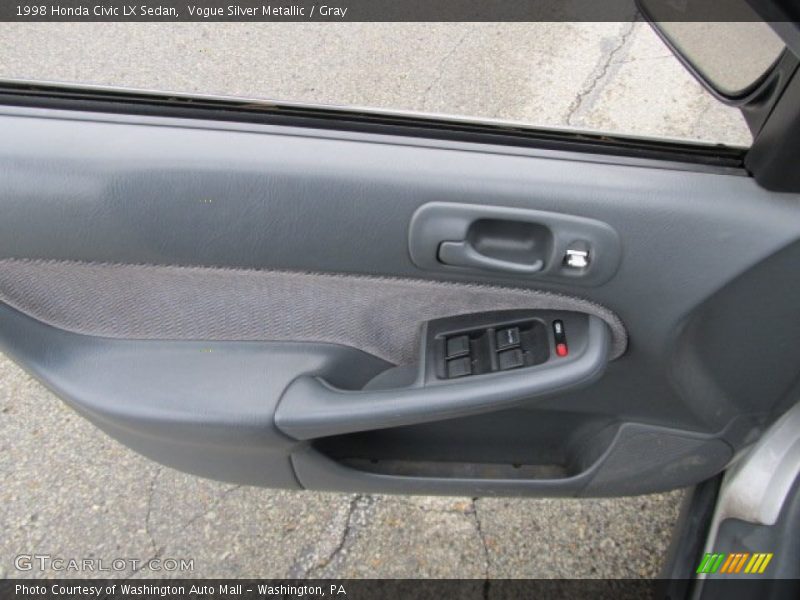 Vogue Silver Metallic / Gray 1998 Honda Civic LX Sedan