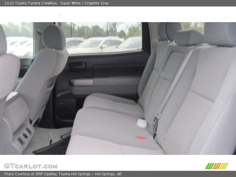 Super White / Graphite Gray 2010 Toyota Tundra CrewMax