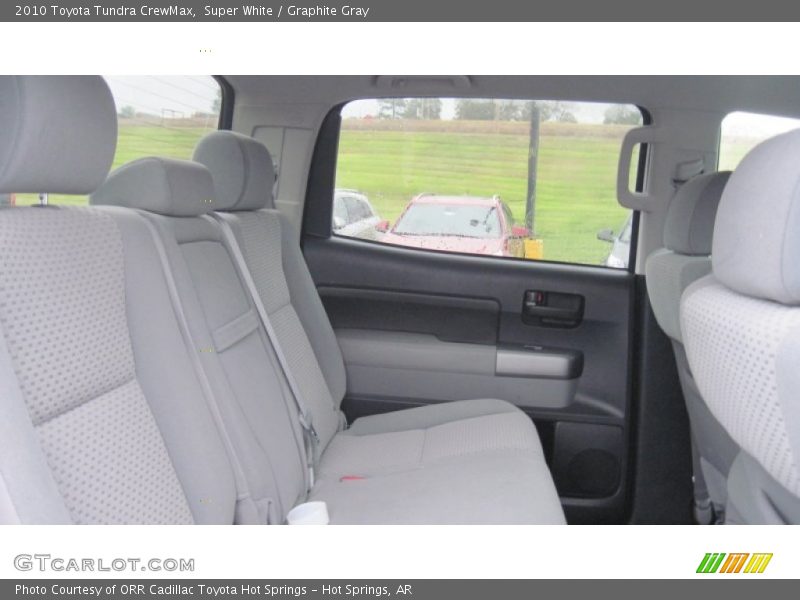 Super White / Graphite Gray 2010 Toyota Tundra CrewMax