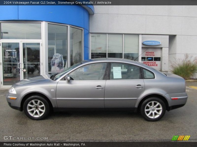 Stonehenge Grey Metallic / Anthracite 2004 Volkswagen Passat GLS Sedan