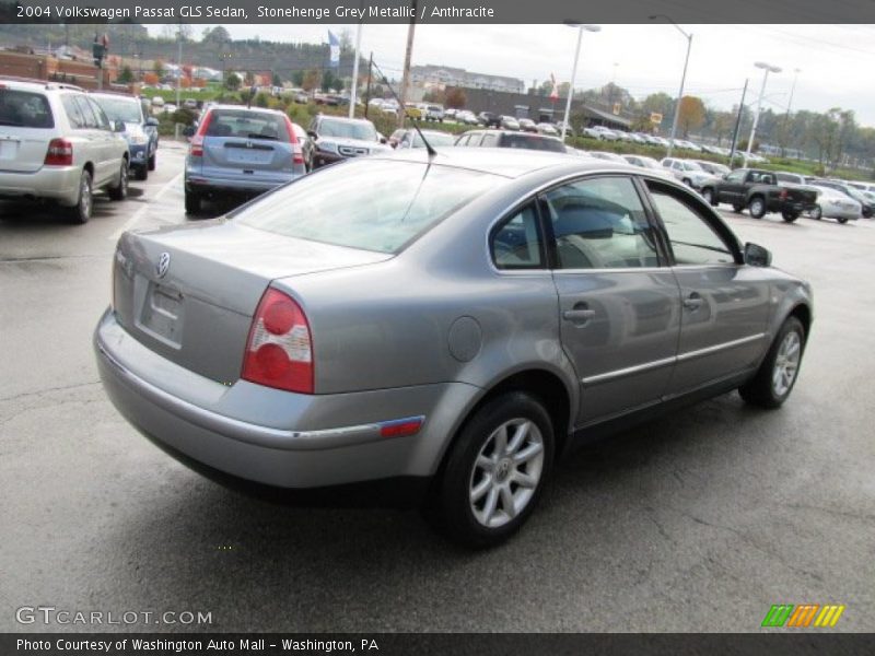 Stonehenge Grey Metallic / Anthracite 2004 Volkswagen Passat GLS Sedan