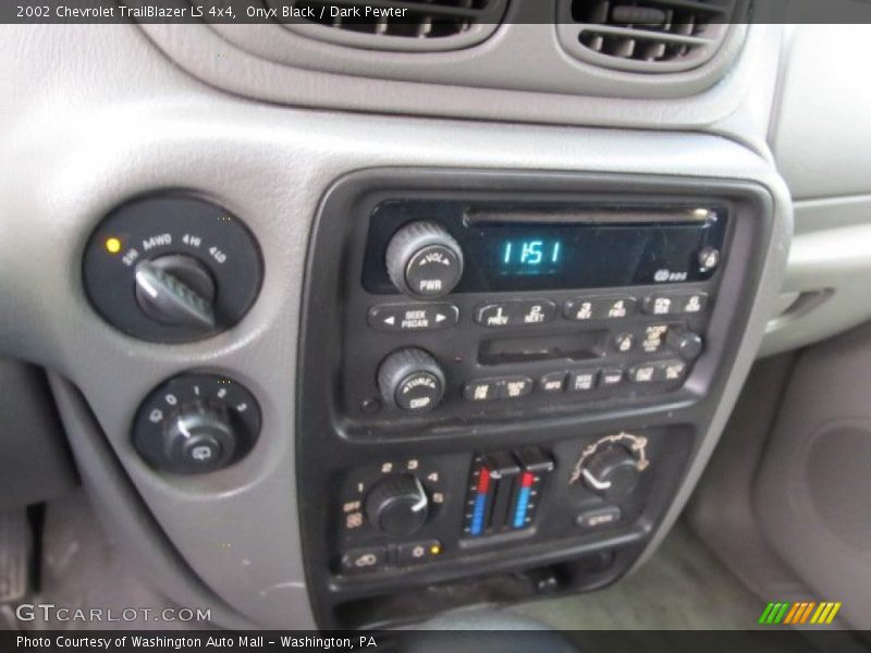 Onyx Black / Dark Pewter 2002 Chevrolet TrailBlazer LS 4x4