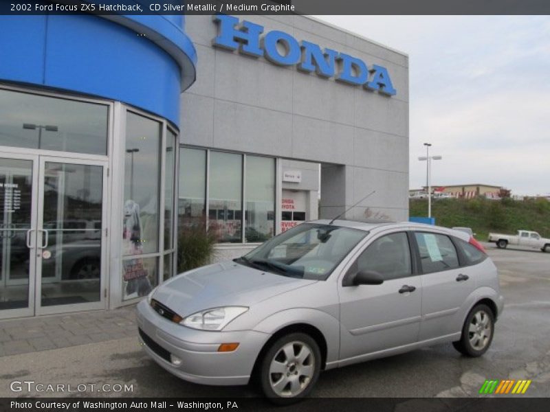CD Silver Metallic / Medium Graphite 2002 Ford Focus ZX5 Hatchback