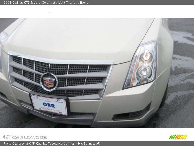 Gold Mist / Light Titanium/Ebony 2008 Cadillac CTS Sedan