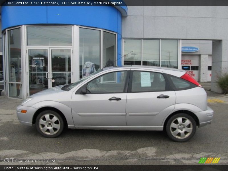 CD Silver Metallic / Medium Graphite 2002 Ford Focus ZX5 Hatchback