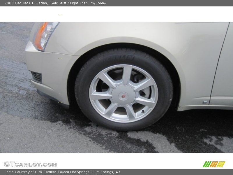 Gold Mist / Light Titanium/Ebony 2008 Cadillac CTS Sedan