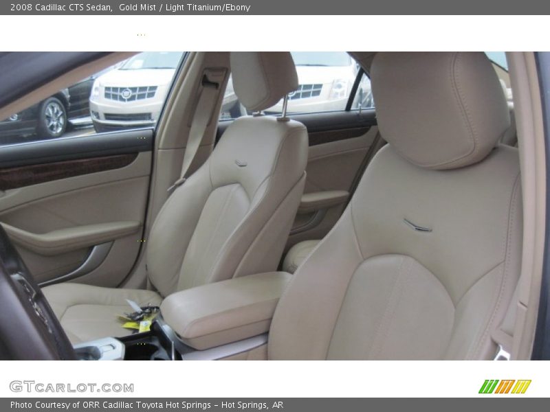 Gold Mist / Light Titanium/Ebony 2008 Cadillac CTS Sedan