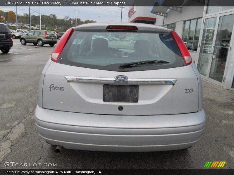 CD Silver Metallic / Medium Graphite 2002 Ford Focus ZX5 Hatchback