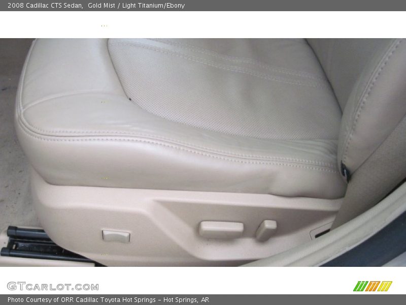 Gold Mist / Light Titanium/Ebony 2008 Cadillac CTS Sedan