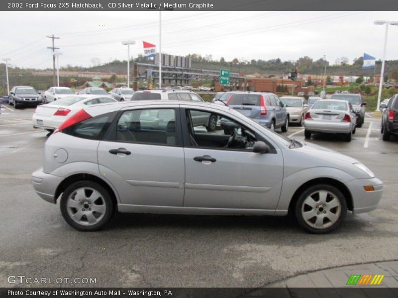 CD Silver Metallic / Medium Graphite 2002 Ford Focus ZX5 Hatchback