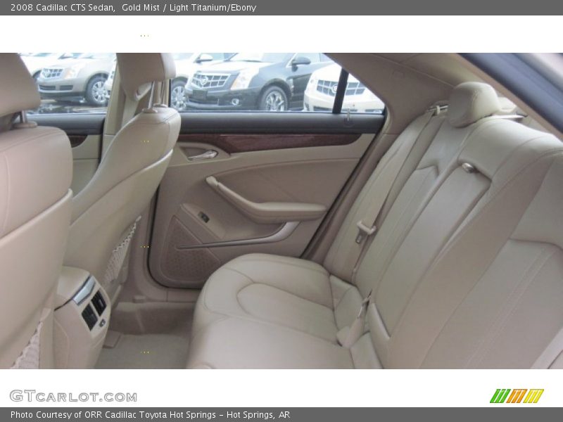 Gold Mist / Light Titanium/Ebony 2008 Cadillac CTS Sedan